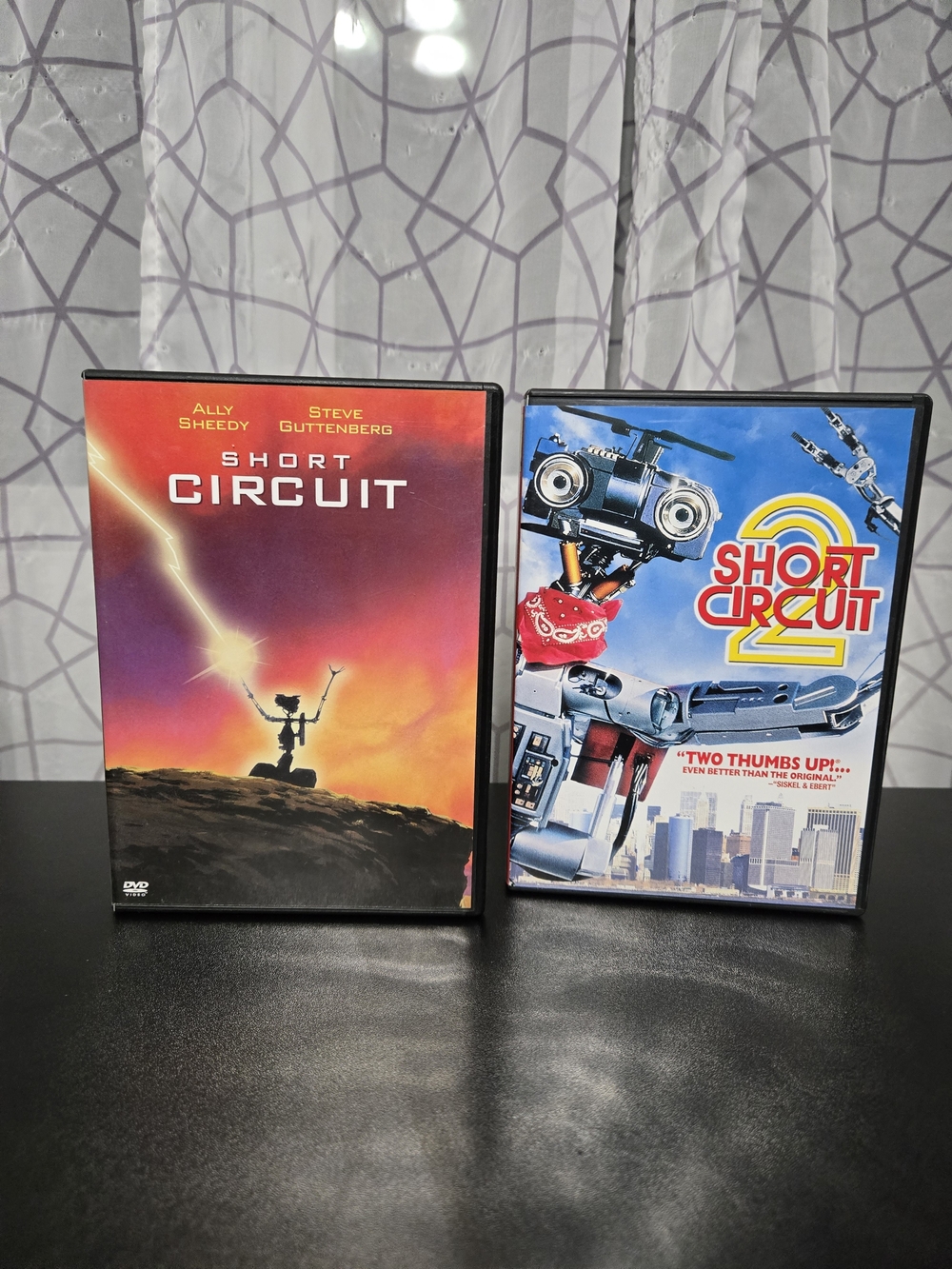 Short Circuit & Short Circuit 2 DVD - Black Case